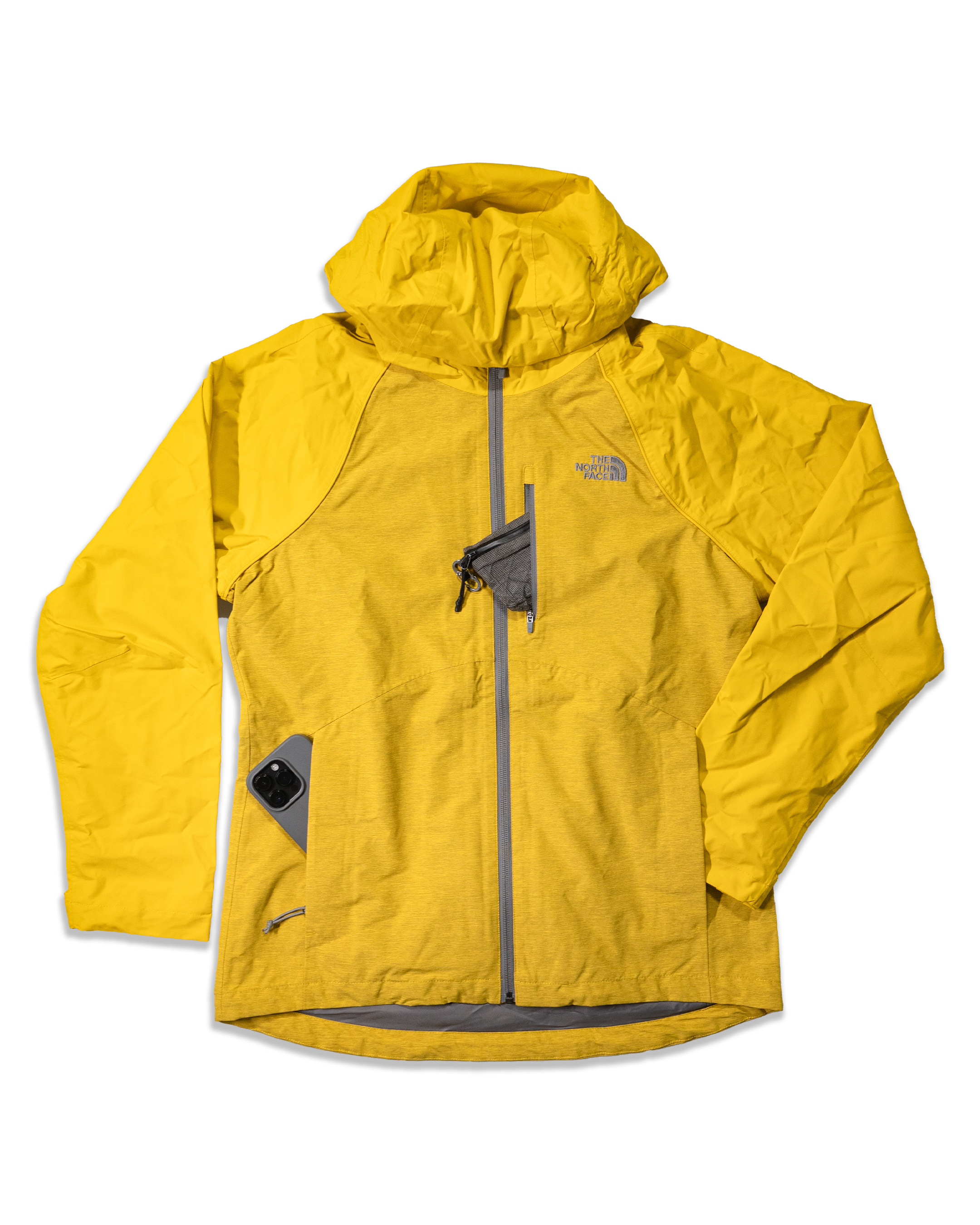 TNF北臉 0187 女 黃色 Dryvent 三合一