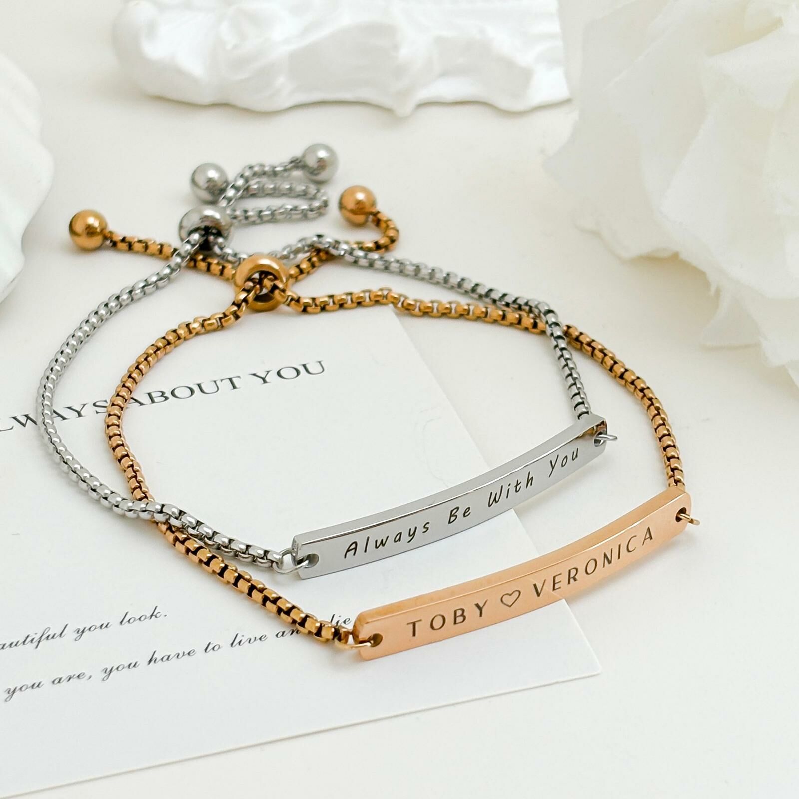 H5 客製化情侶手鏈 情侶手繩