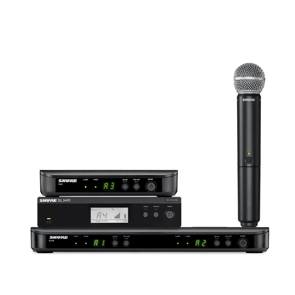 Shure Shure / BLX 系列 無線手握傳輸系統 (BLX24/BLX288/BLX24R)(SM58/BETA58等多種音頭可選配) — 三峽麥克風｜YA! 玩音樂