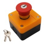 MB036  急停掣連底盒-有匙