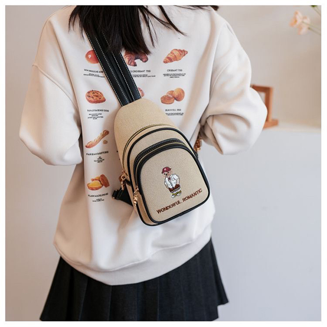 💕新品💕多揹法小熊胸背包-少量現貨