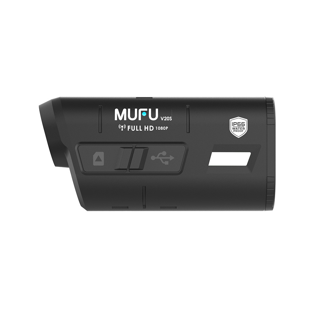 MUFU 雙鏡頭機車行車記錄器 V20S二頭機｜贈64GB記憶卡