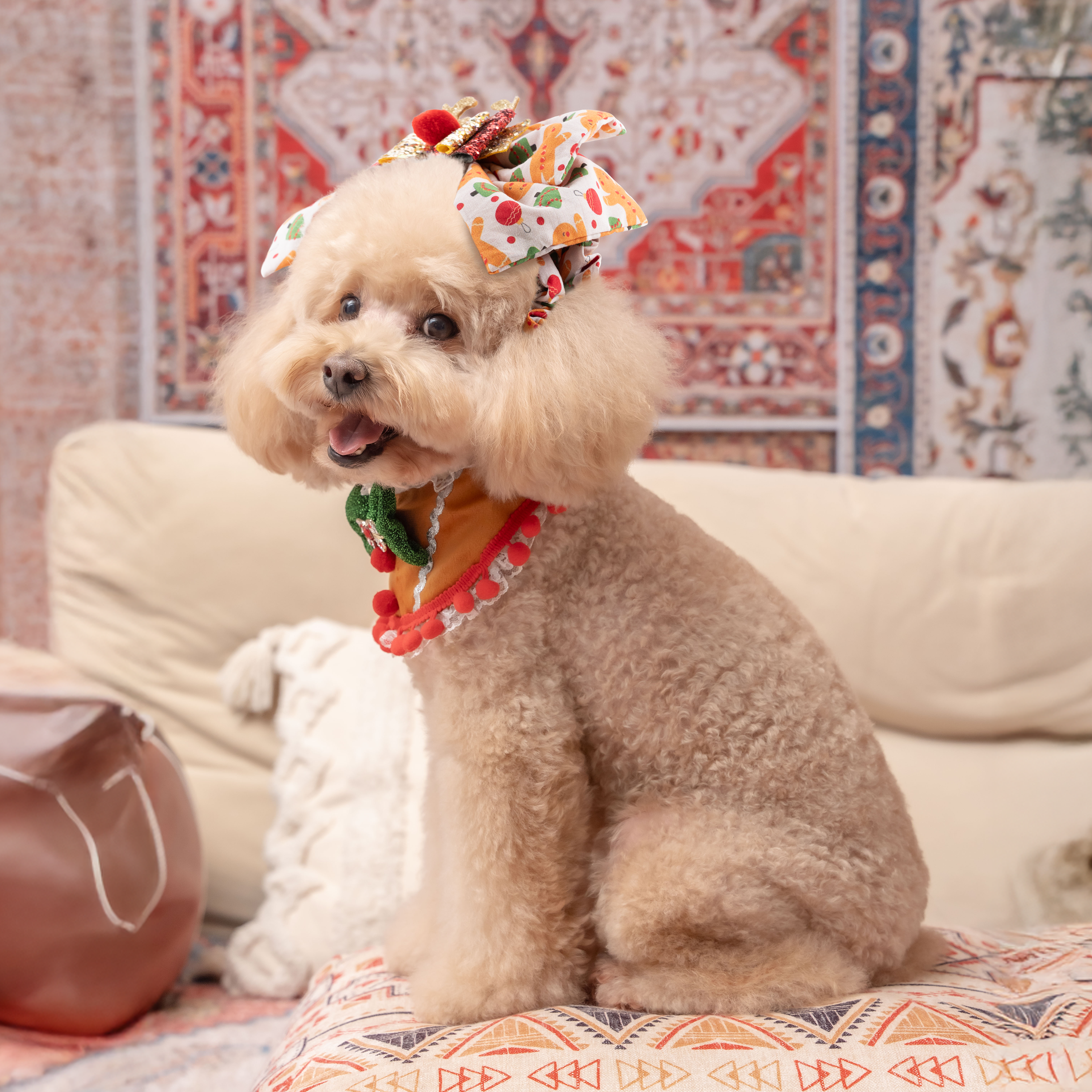 X'MAS Hair Wrap (Orange)