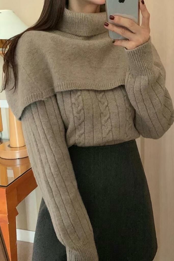 TOP#14510🤎隨時加減兩件套裝