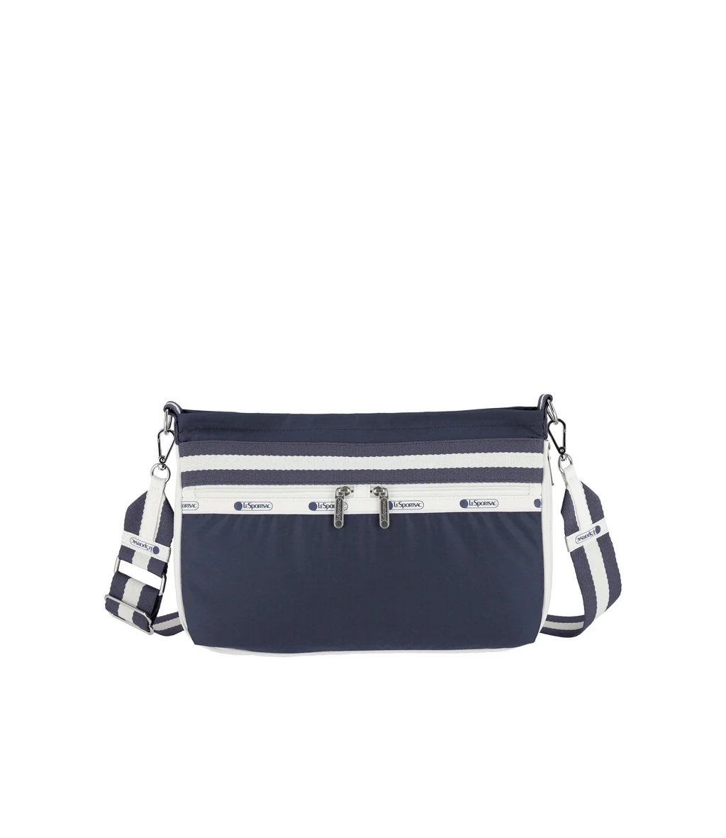 拉鍊斜背包 ( SPECTATOR DEEP BLUE )