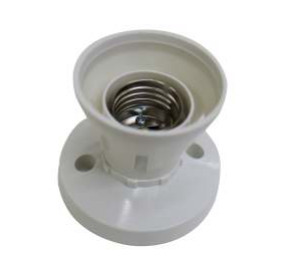 MB026  E27 白色燈座