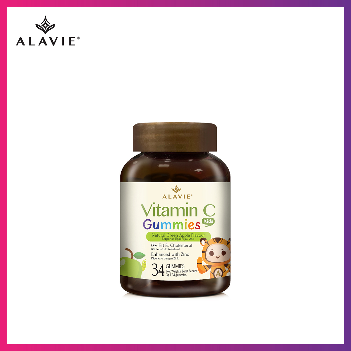 ALAVIE® Vitamin C Gummies Kids 34s