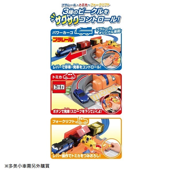 《 TAKARA TOMY 》 PLARAIL 火車 多美轉運中心