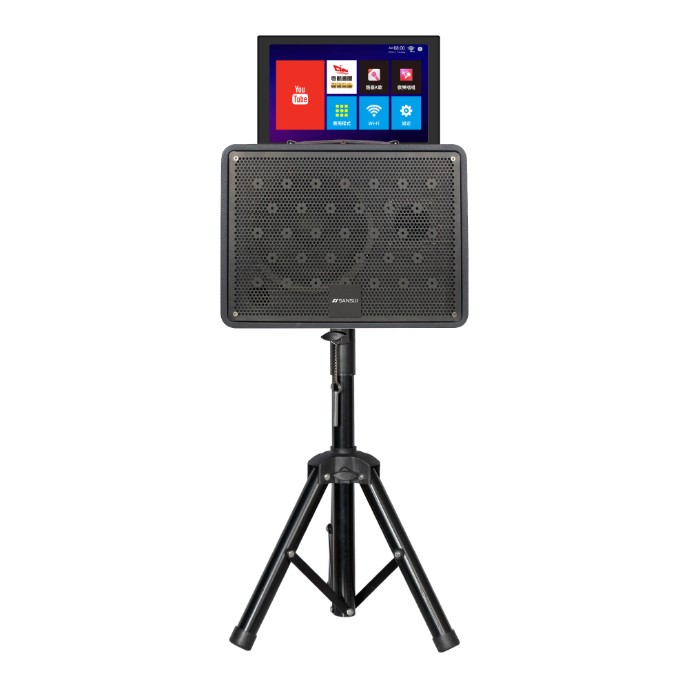 【SANSUI山水】14.1吋行動KTV K-DVD300(贈K歌軟件)