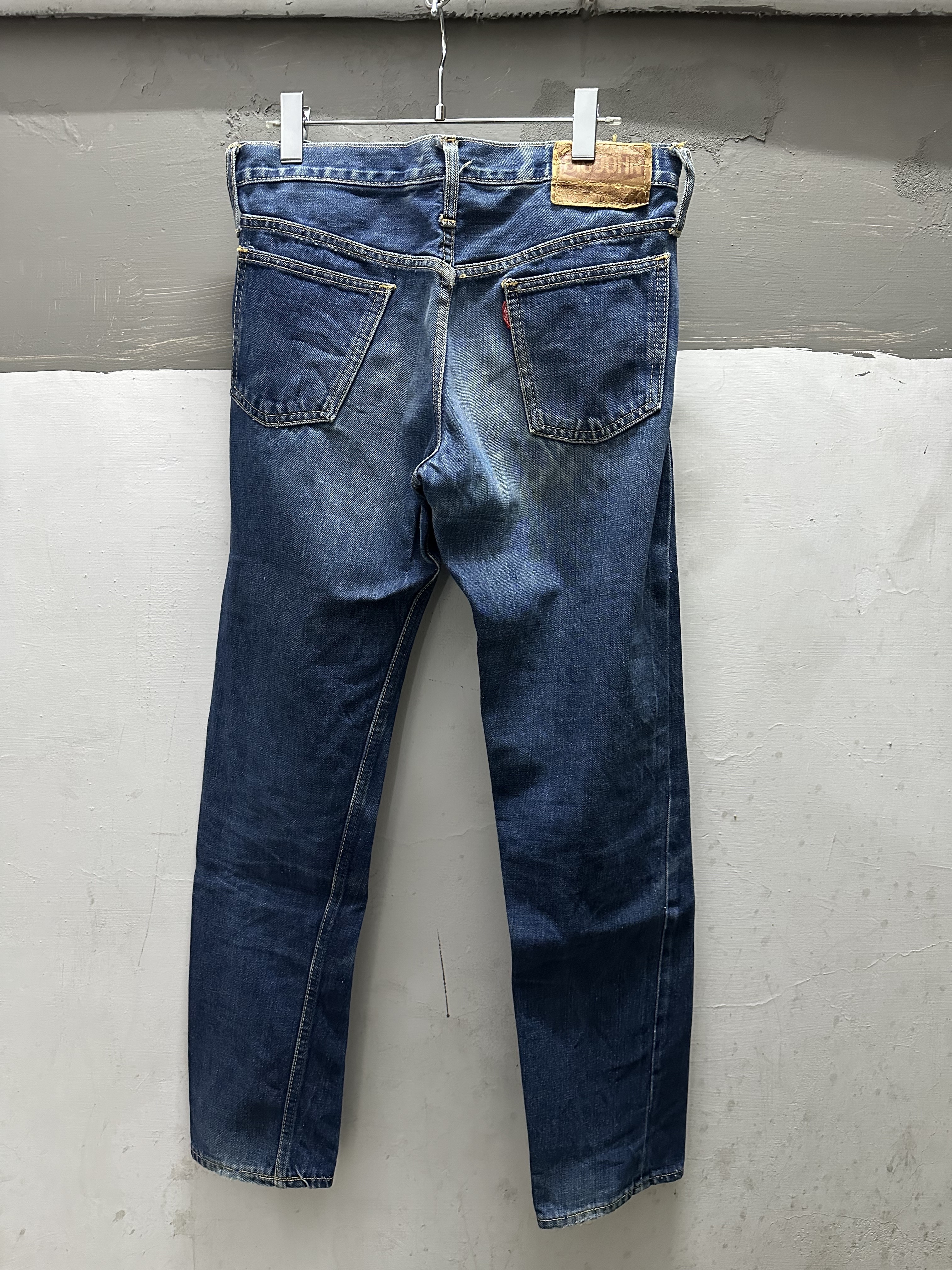 70s BIG JOHN 606TYPE Slim Denim Jeans