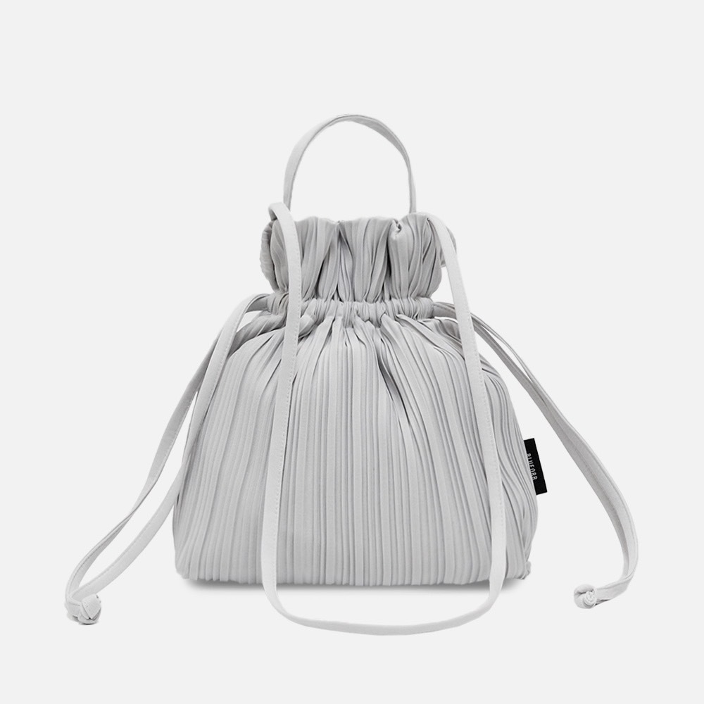 BLUEORB  |Two way Ribbon Tote  | 手提包 側背包 Metal Grey金屬灰