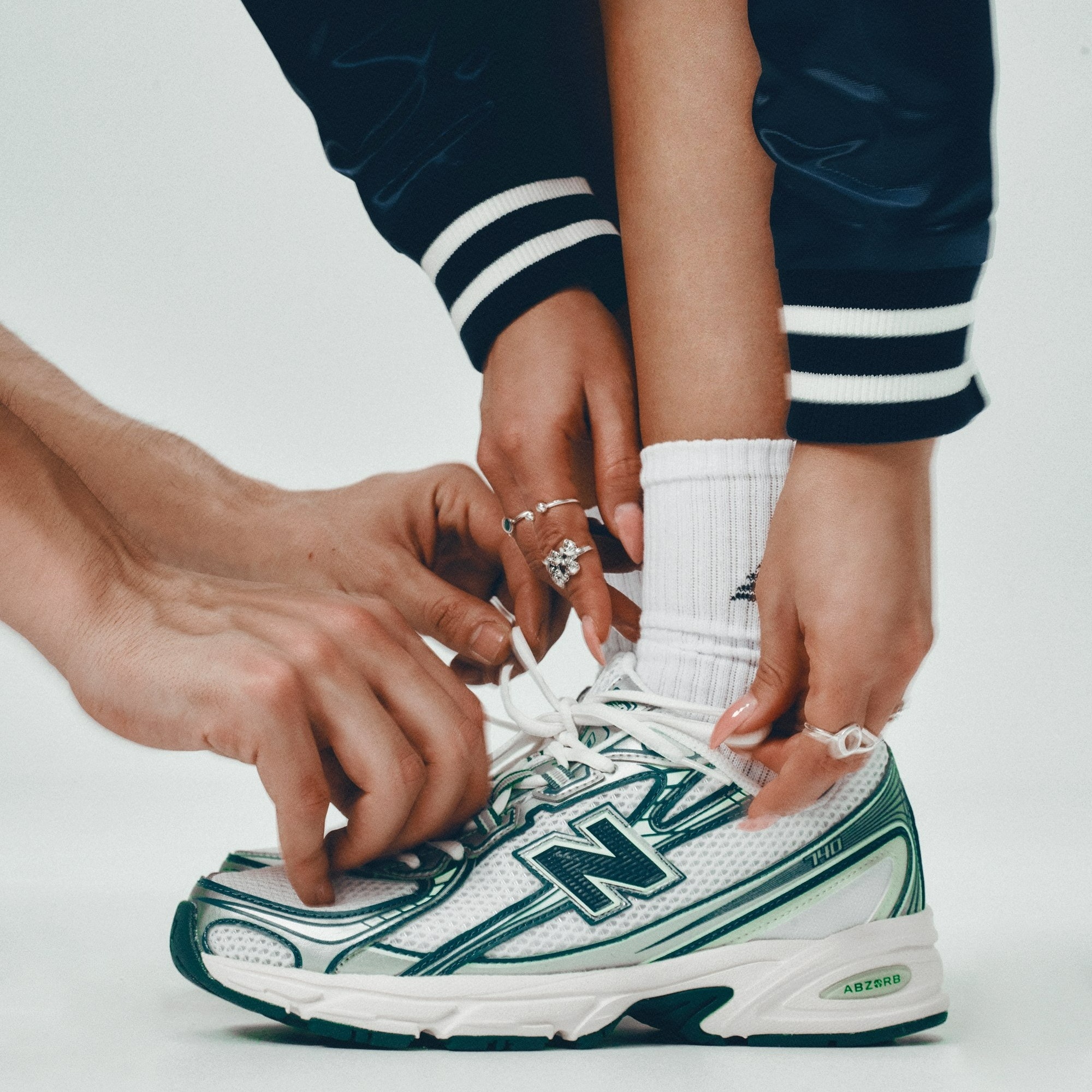 預購┃new balance U740GR2 金針菇同款 白綠 復古 慢跑鞋