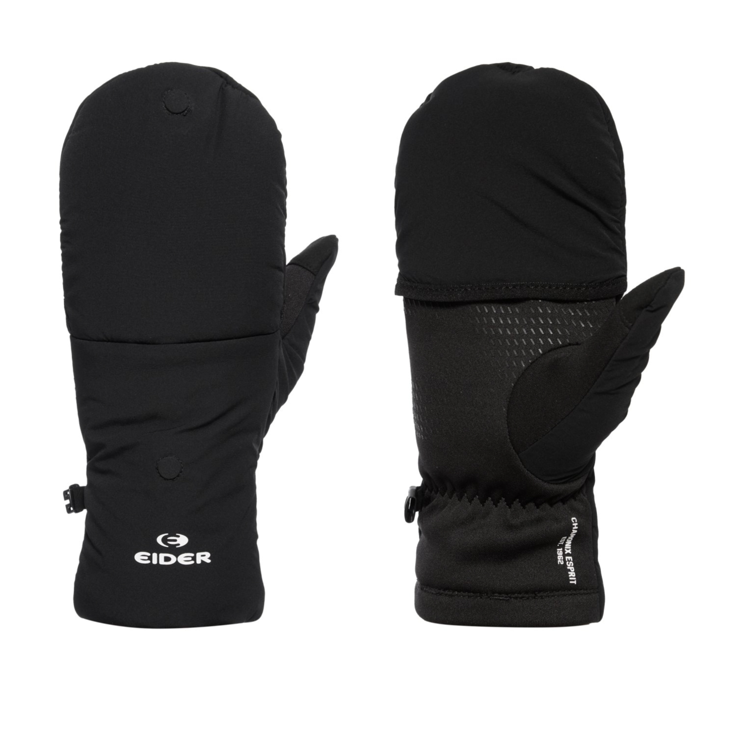 【EIDER】2-Way保暖透氣手套/24EDUW24V08-[經典黑、抹茶綠]