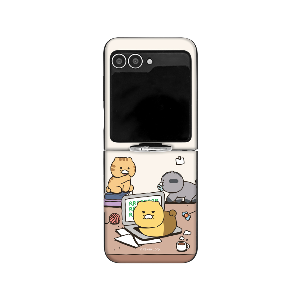 Kakao Friends - Door Card Case - 翻蓋卡槽手機保護殼 Samsung Flip S2