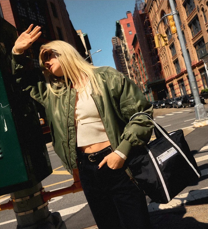 小型斜背托特包 ( SPECTATOR BLACK )