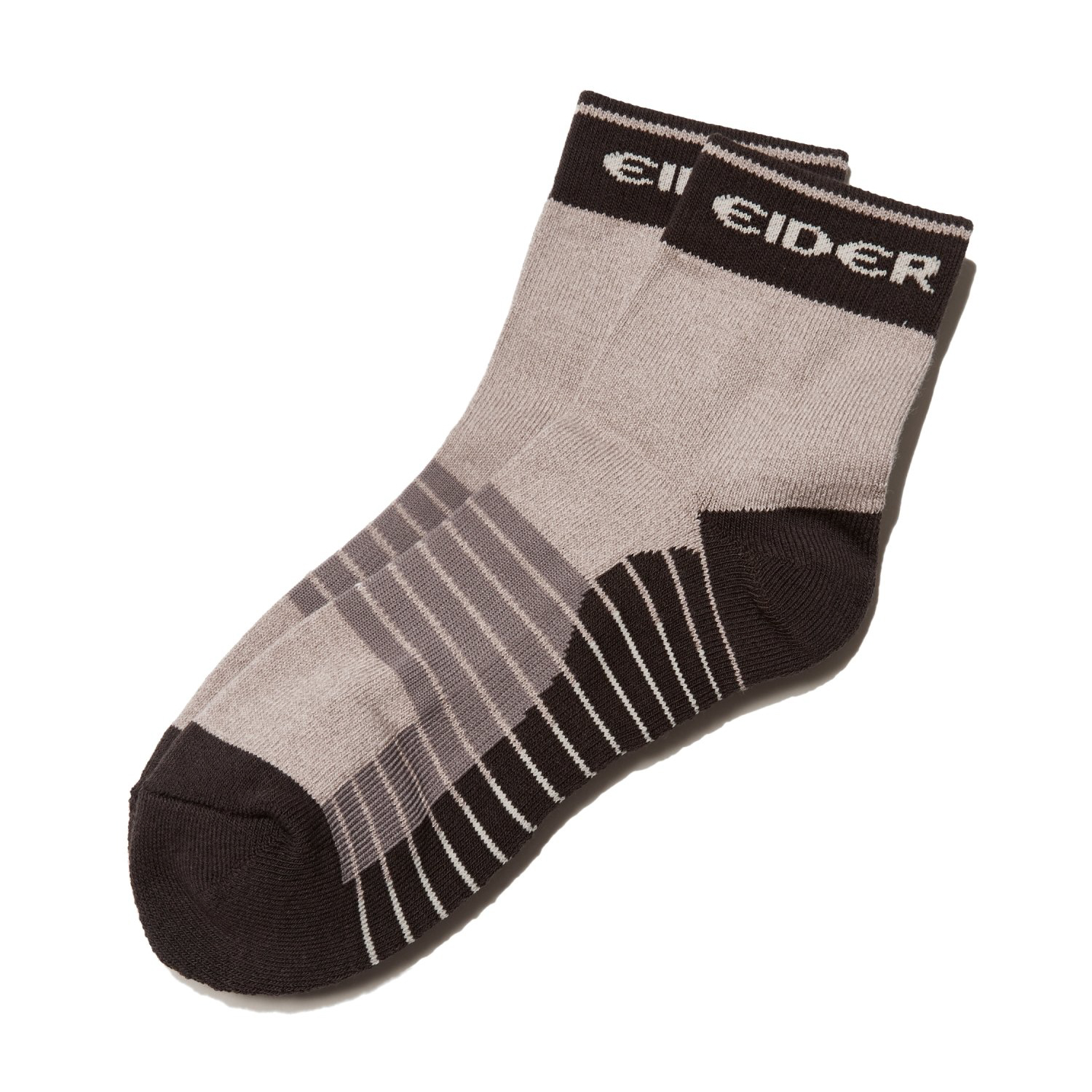 【EIDER】排汗透氣短統襪/24EDUU24S05-[灰綠、咖啡]