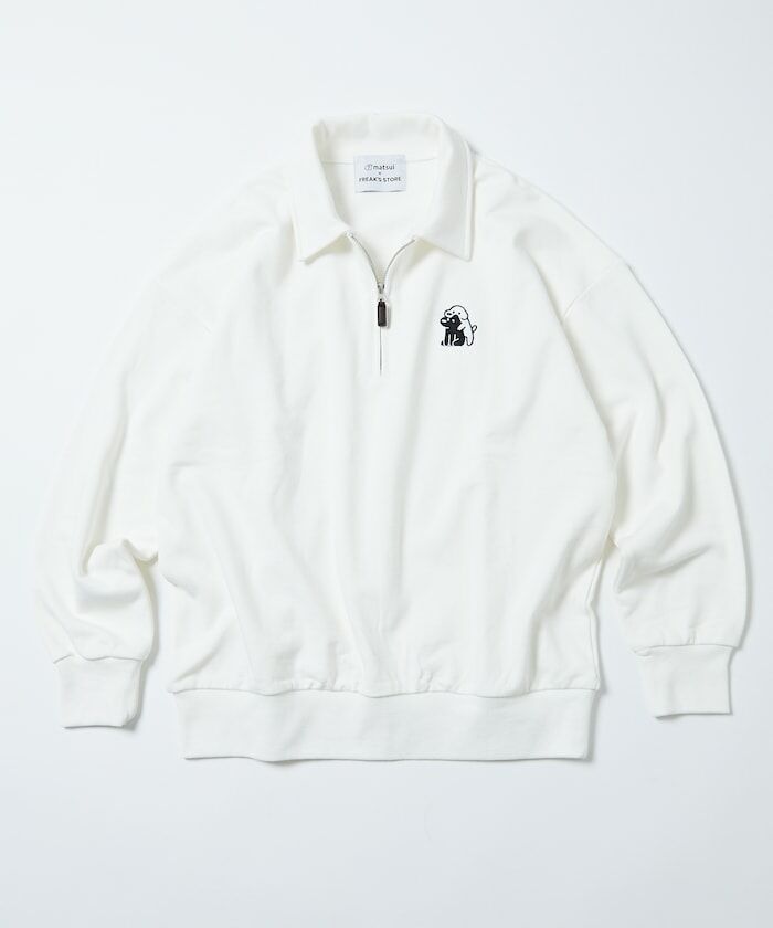 限時特價預購┃聯名 Matsui × FREAK'S STORE 松井 刺繡 半拉鍊 POLO 長袖