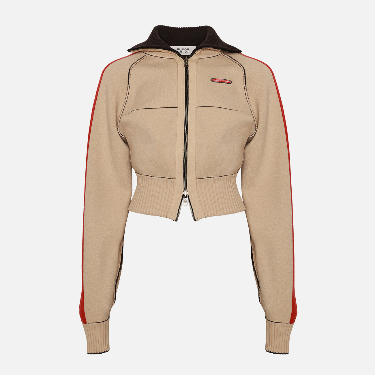 Two Way Knitting Track Jacket