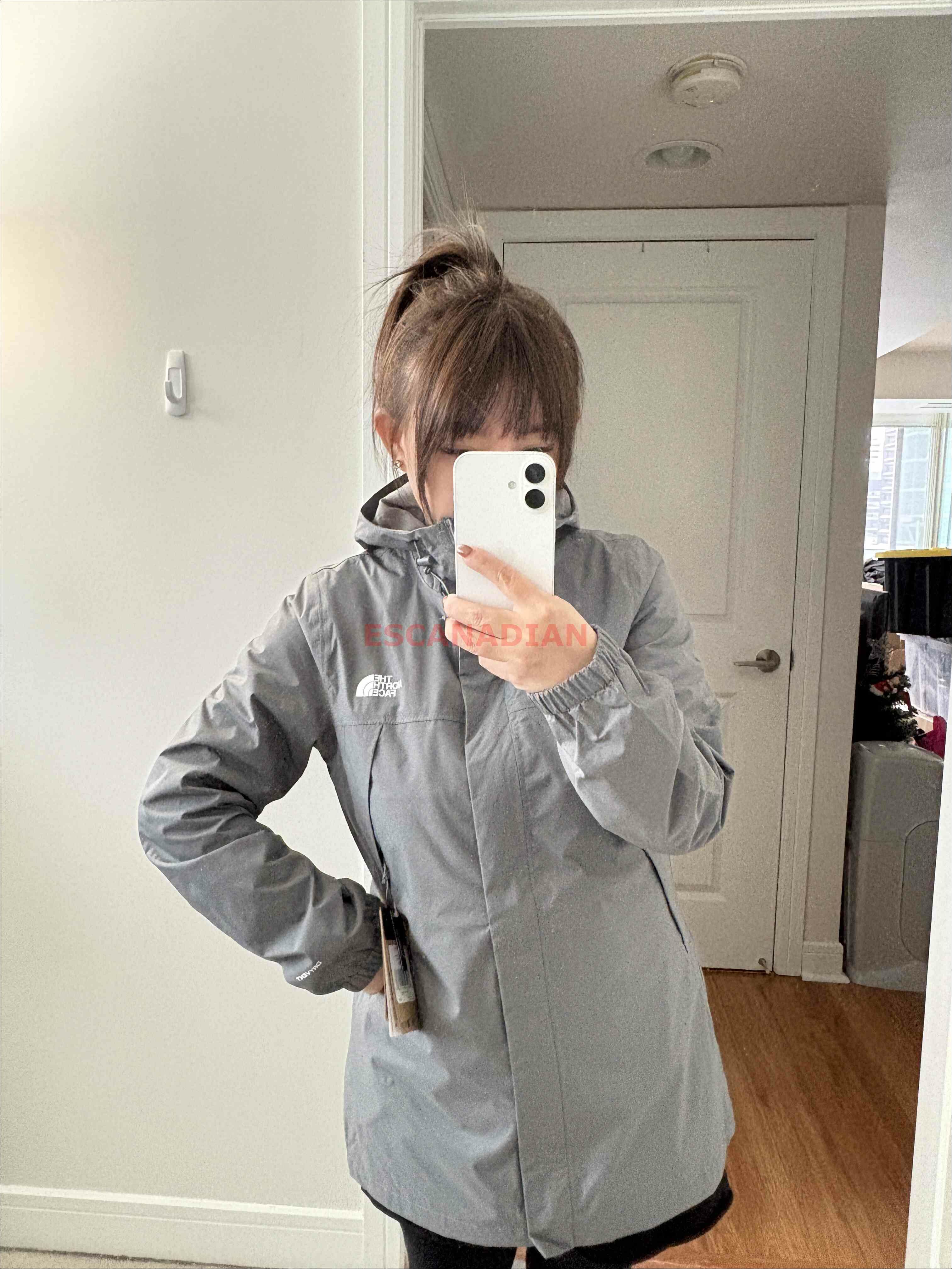 THE NORTH FACE 女大人 Antora 長版 防水 防風 硬挺 內網眼 連帽 衝鋒衣