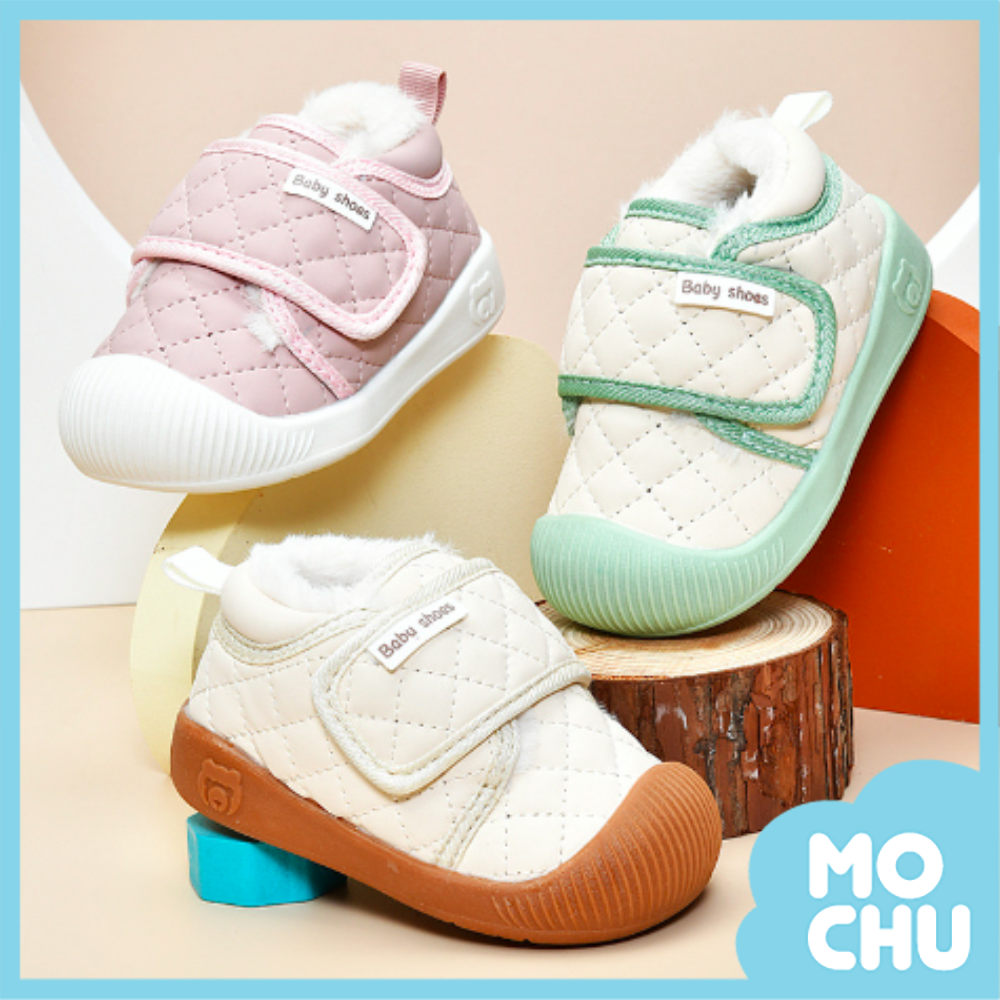 網格內加絨軟底休閒鞋(三色)