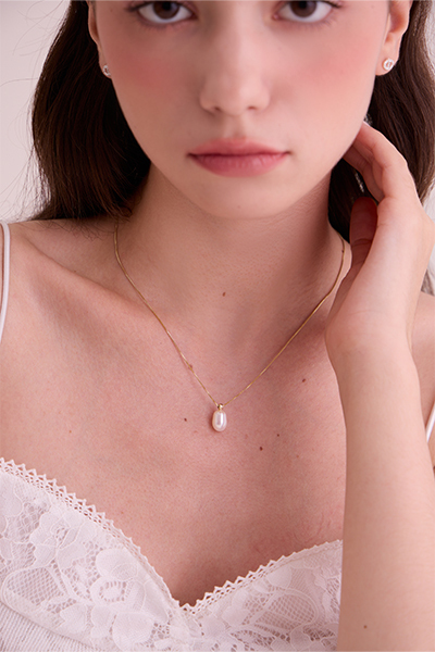氣質單吊珍珠項鍊