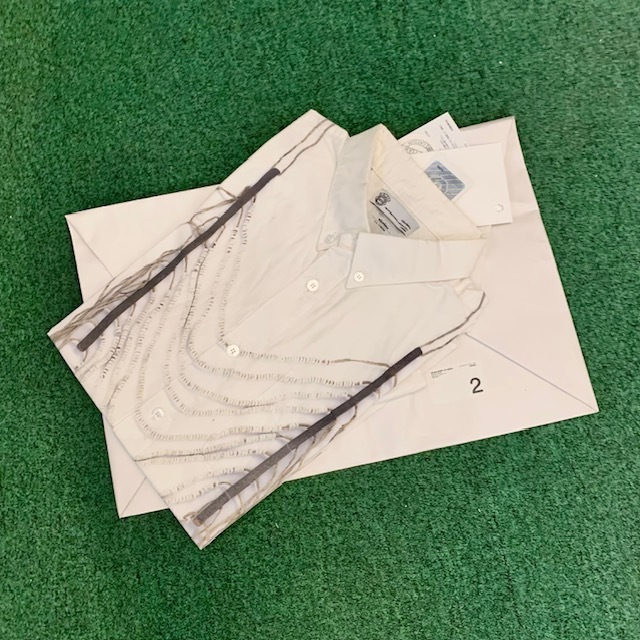 最後價格 LAST PRICE: VISVIM INYAN NECKLACE SHIRT L/S (GIZA) *STYLE (B) - WHITE SIZE 2 IN STOCK NOW (現貨發售中)