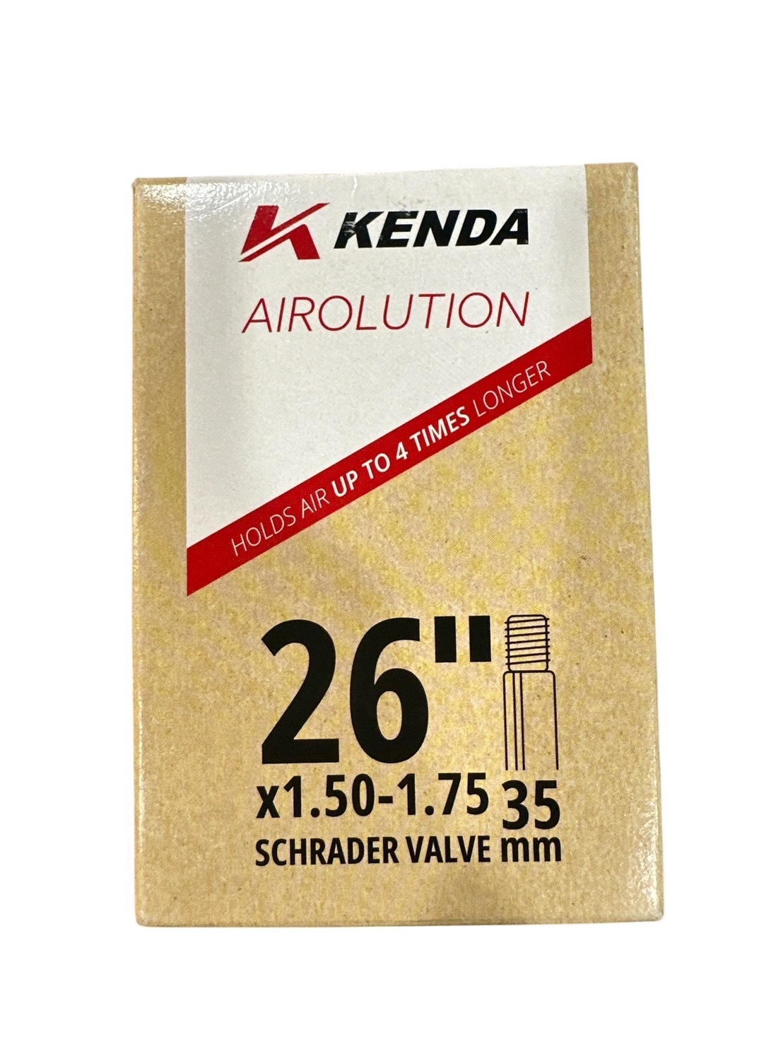 建大 Kenda Airolution Bicycle Tube 4倍超保氣內胎 26X1.5~1.75