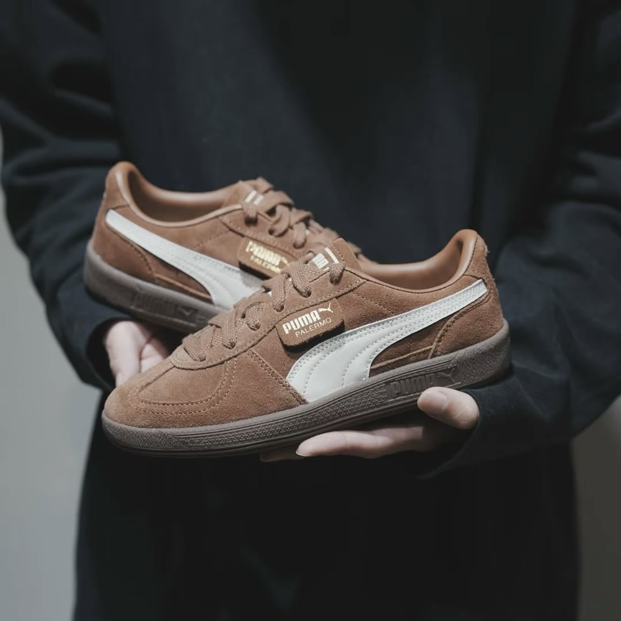【現貨】PUMA PALERMO 咖啡色 39646356