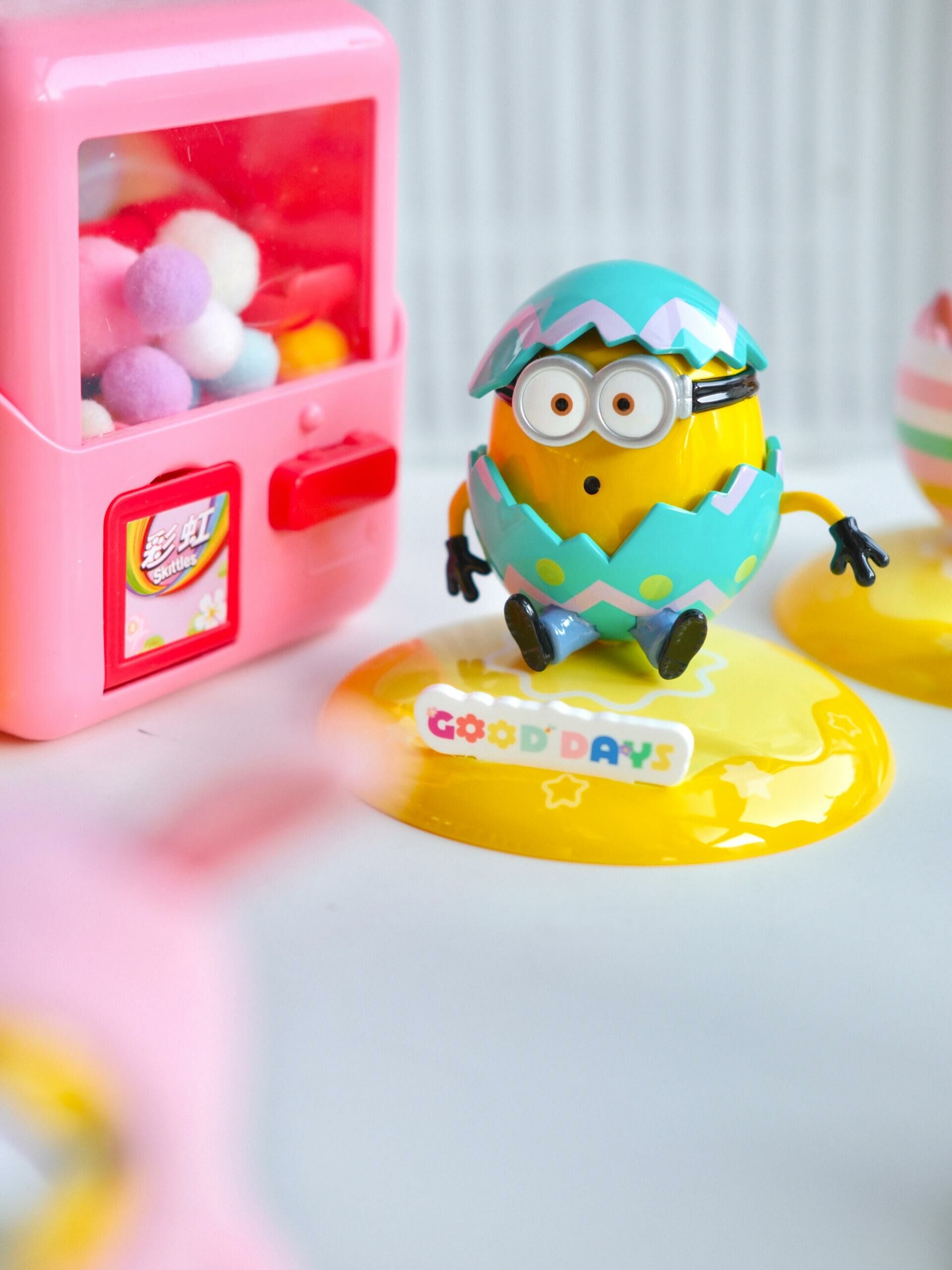 環球連線 小小兵 官方正版 彩蛋支架盲盒6+2+1款 BOB 凱文 斯圖爾特 Tim熊(任買兩件711免運)/預購