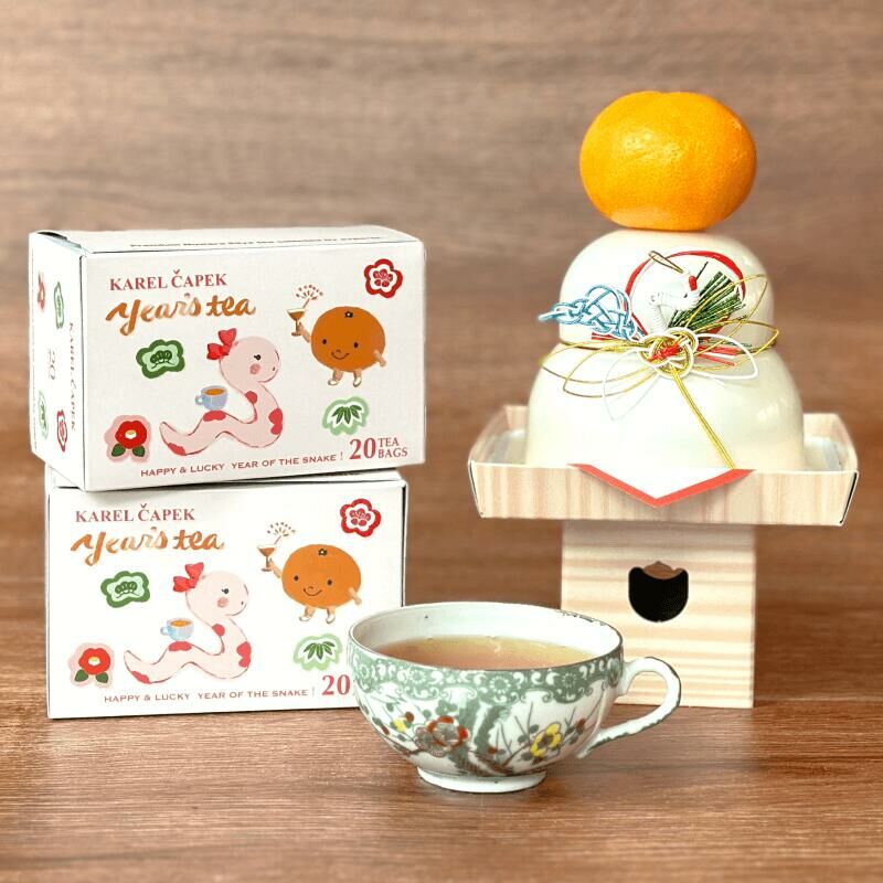 日本 Karel Čapek 山田詩子-橘子風味茶(盒裝20入) 2025年迎新茶
