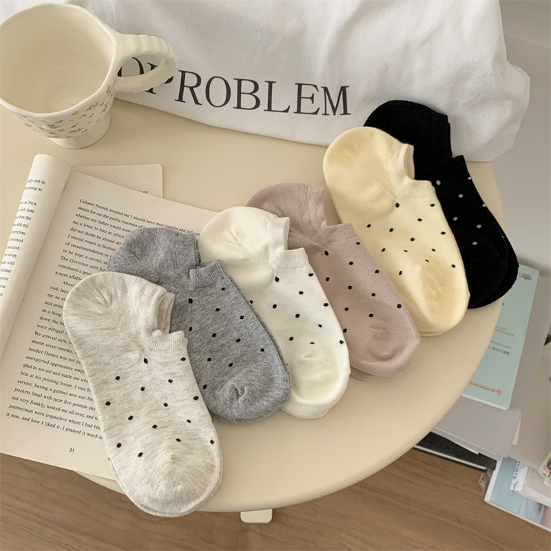 [3 FOR RM10] Polka Dot Ankle Socks