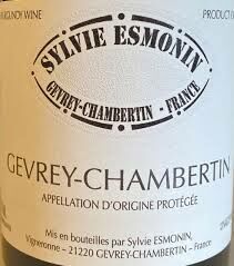 Sylvie Esmonin Gevrey Chambertin 2022