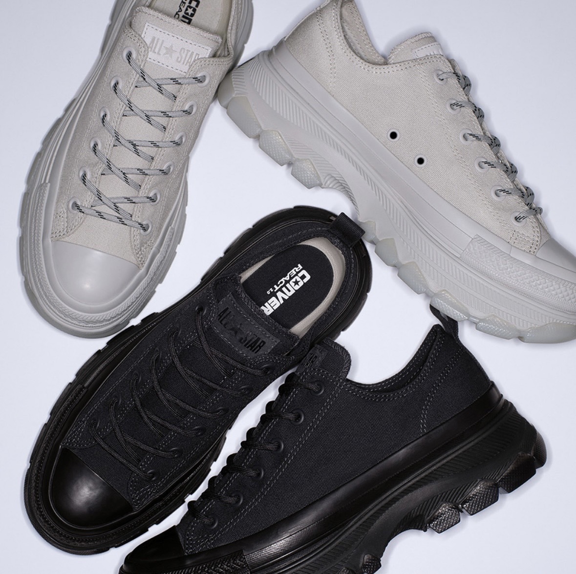 限時特價預購┃CONVERSE ALL STAR Ⓡ TREKWAVE CS OX 厚底 低筒 帆布鞋