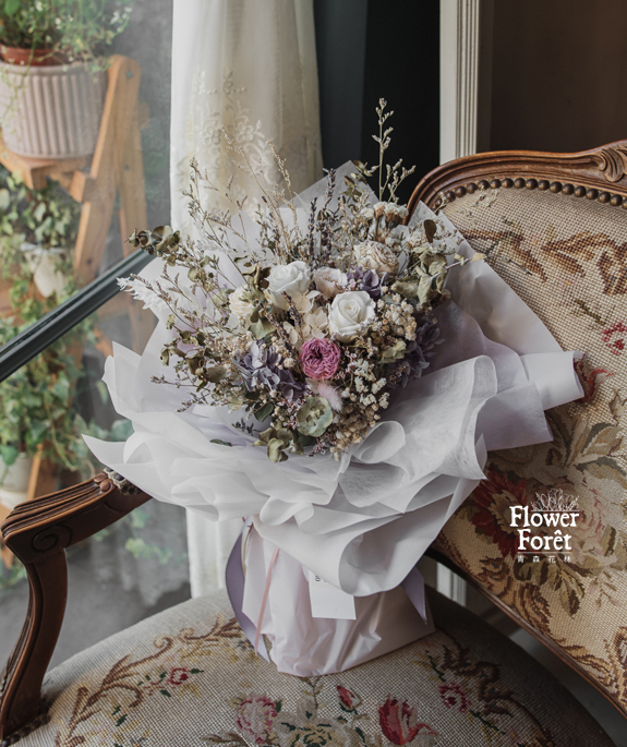 永生白玫 | 花束