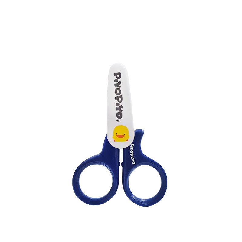 PiyoPiyo 黃色小鴨 寶寶安全銼刀剪刀
