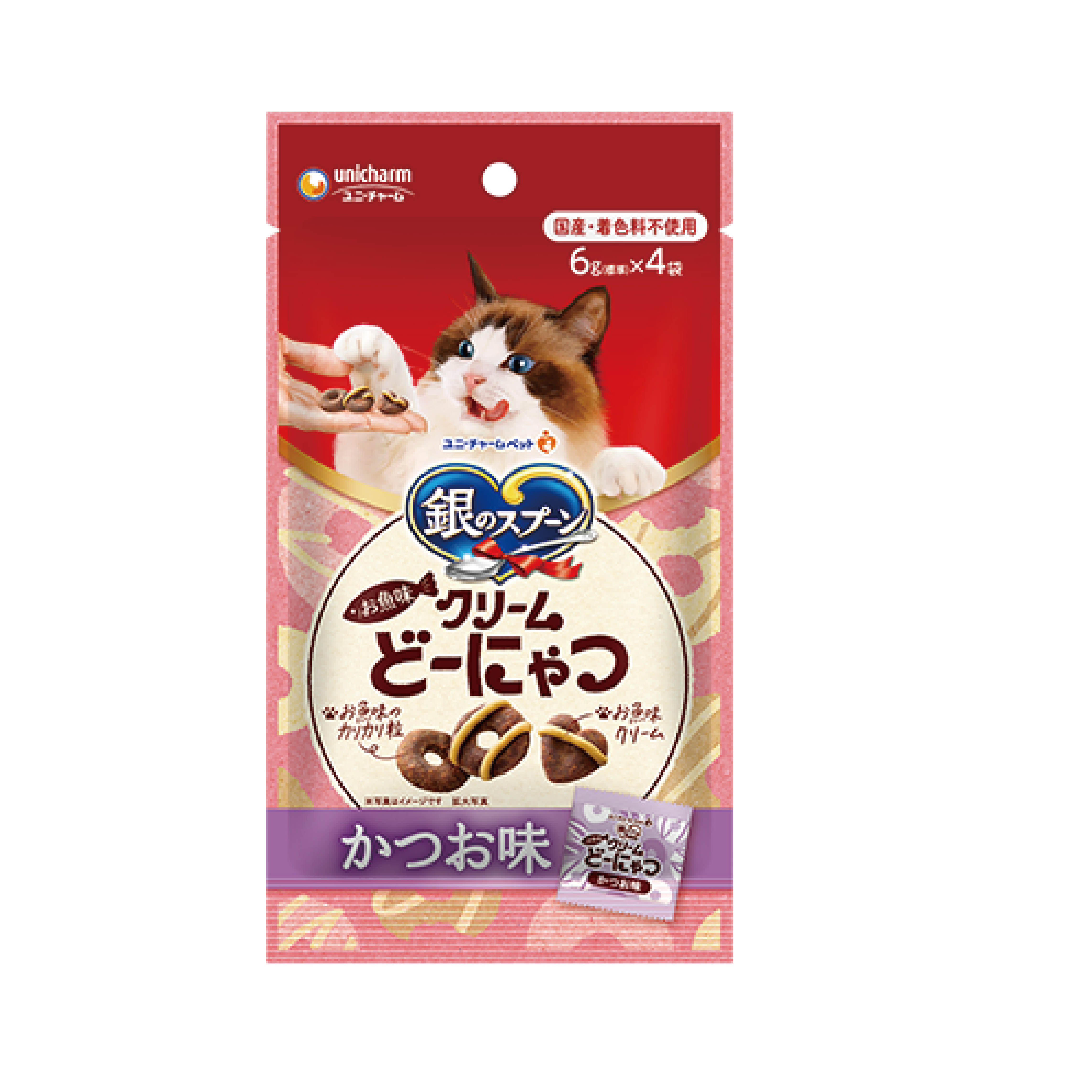 Unicharm|魚肉醬 鰹魚味 貓餅 24g (UIC-1354)
