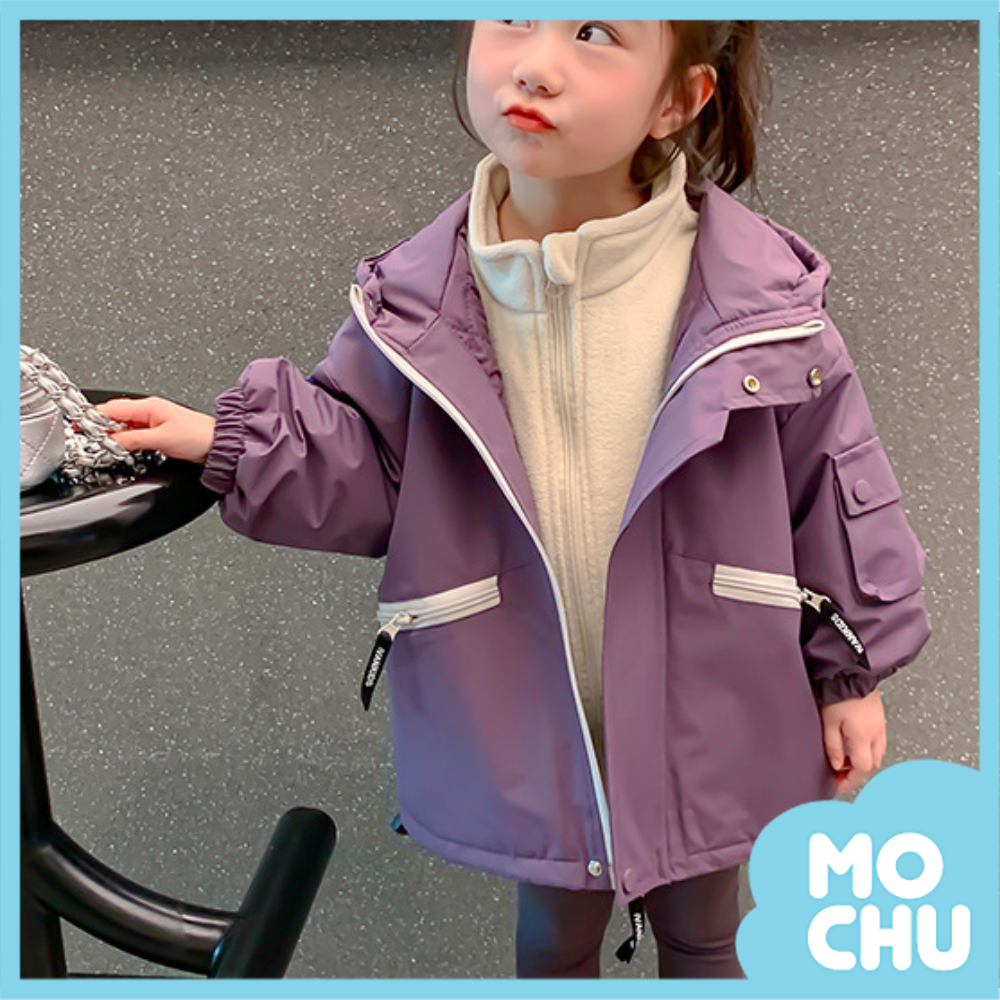 大眼睛尖角兩件式外套