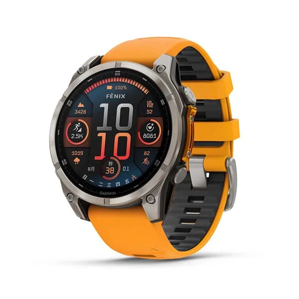 GARMIN Fenix 8 AMOLED 全方位戶外進階GPS智慧腕錶 (47mm)