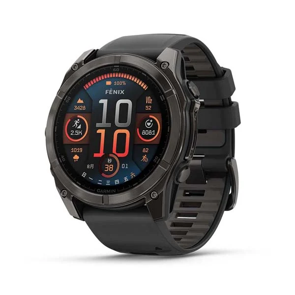 GARMIN Fenix 8 AMOLED 全方位戶外進階GPS智慧腕錶 (51mm)