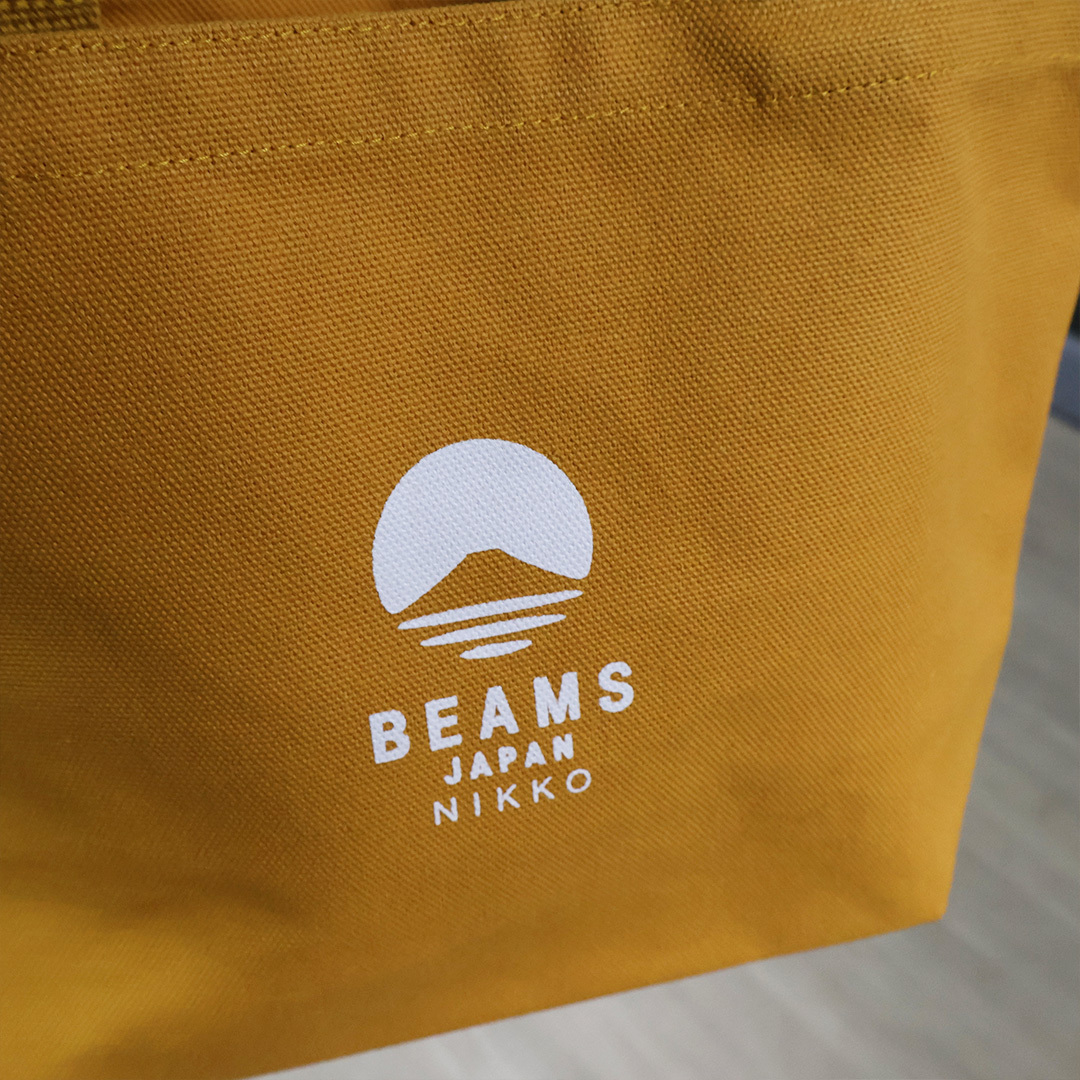 2024AW BEAMS JAPAN NIKKO 日光 限定 側背包 帆布袋 手提包 袋子 收納 可放水瓶 現貨 56610219819