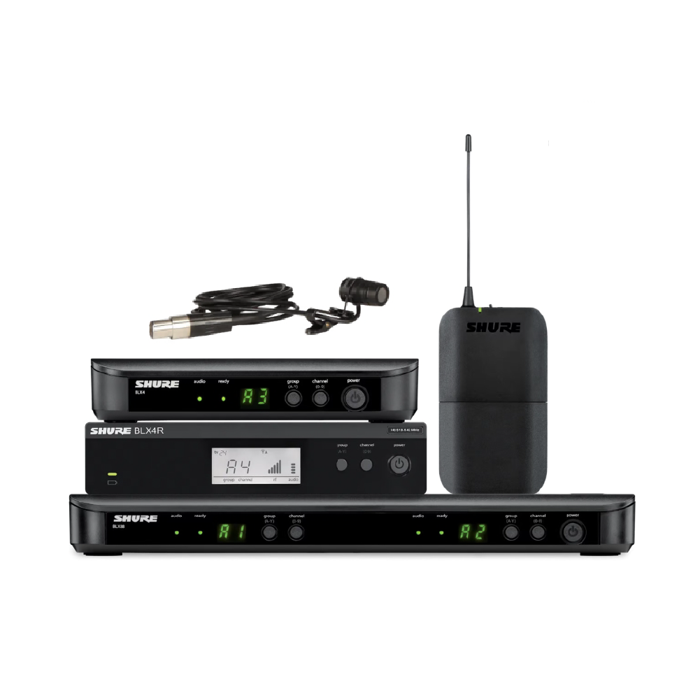 Shure Shure / BLX 系列 無線領夾傳輸系統 (BLX14/BLX188/BLX14R)(PGA31、SM31、CVL等多種領夾音頭可選配) — 三峽配件 / 週邊｜YA! 玩音樂