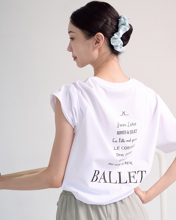 韓國 Messiah【MES-Repertoire 芭蕾名劇寬版T恤/上衣】