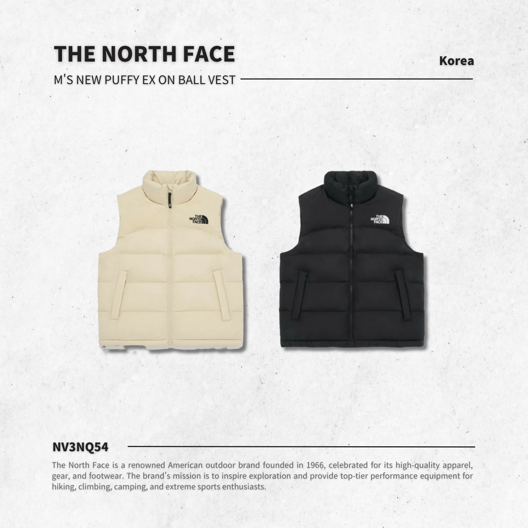 THE NORTH FACE M'S NEW PUFFY EX ON BALL VEST 羽絨背心NV3NQ