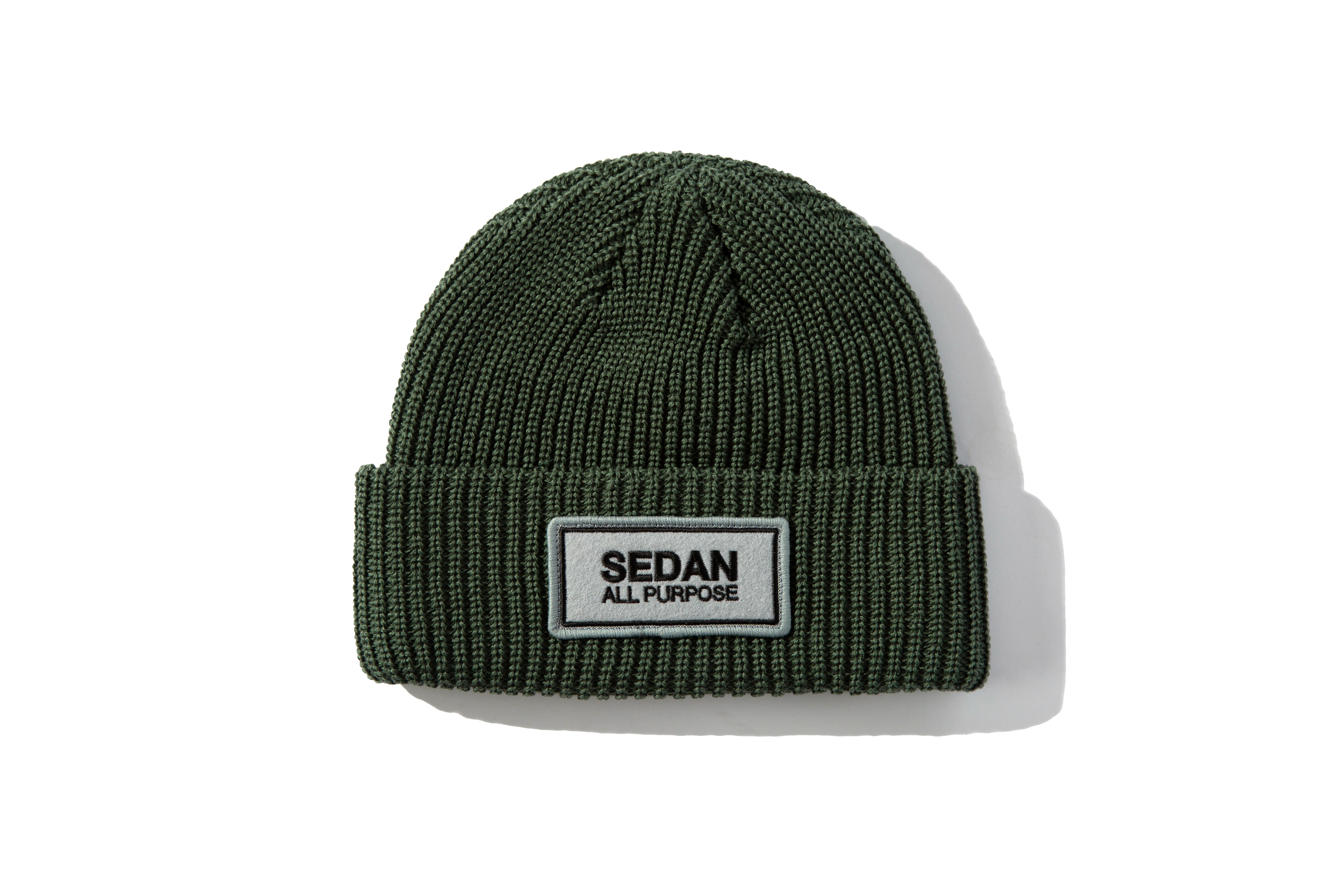 SEDAN ALL-PURPOSE "Maison Logo Beanie" (Alpine Green)