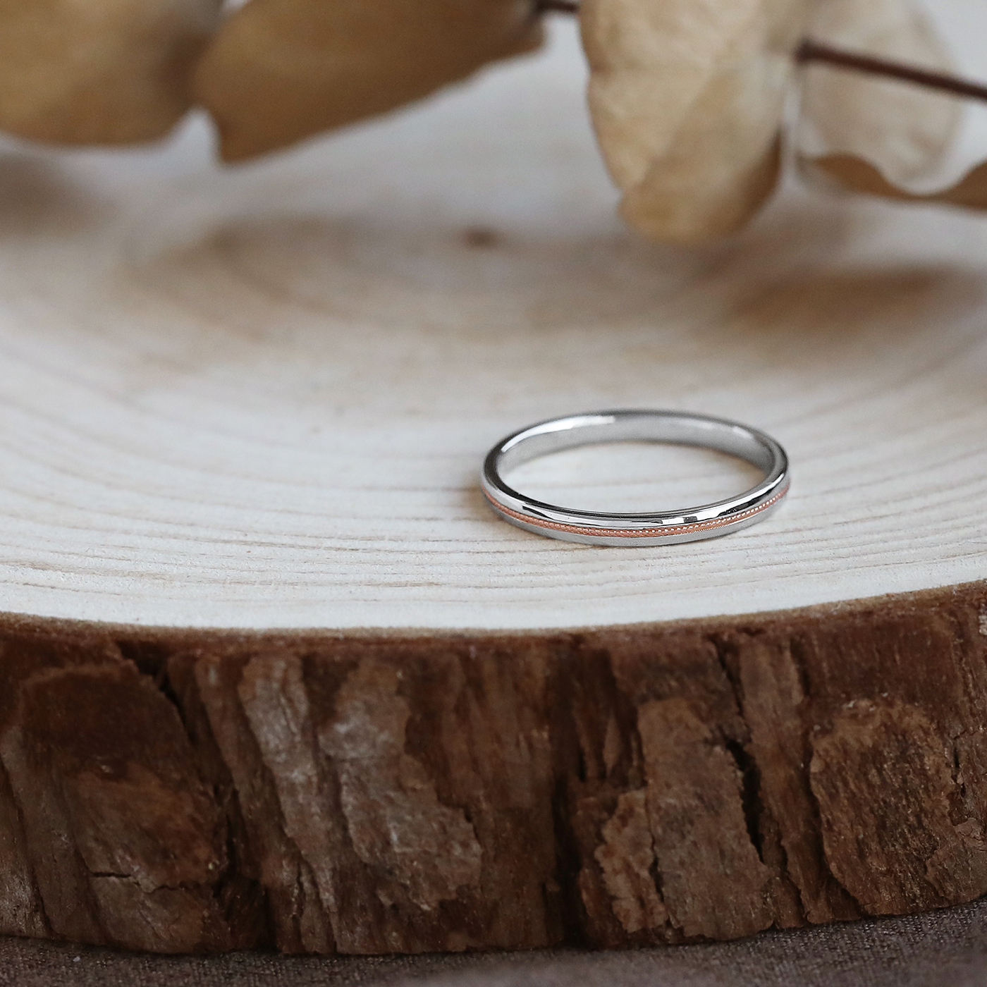 刻劃 — K金戒指