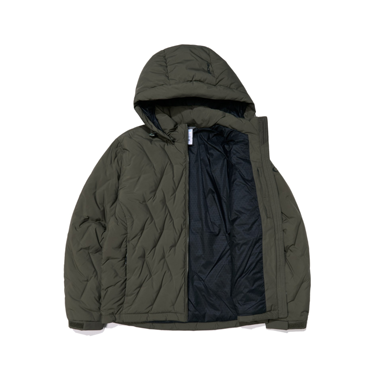 【EIDER】男鵝絨保暖可拆帽外套/24EDMW24501-[綠、黑]