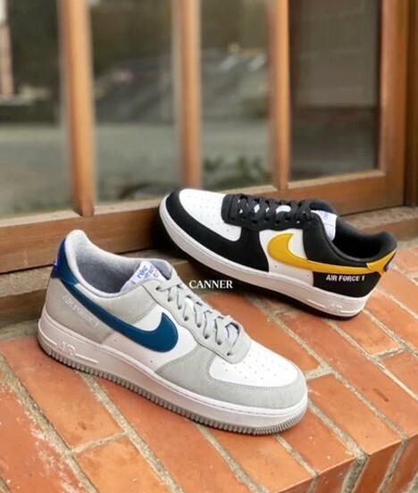 NIKE AIR FORCE 1 GS AF1 麂皮 拼接 大童 女 DH9597-002