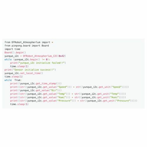 DTSL_DFRobot Lark Weather Station EDU0157-EN_Python_Code