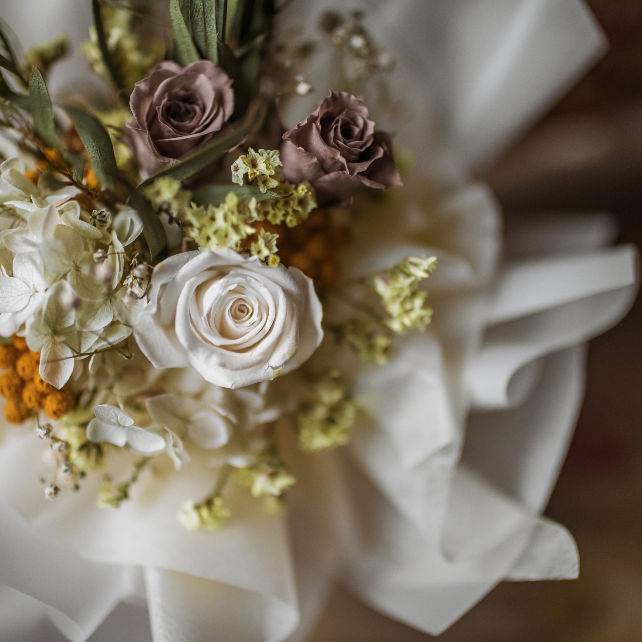 永恆白紫 | 花束