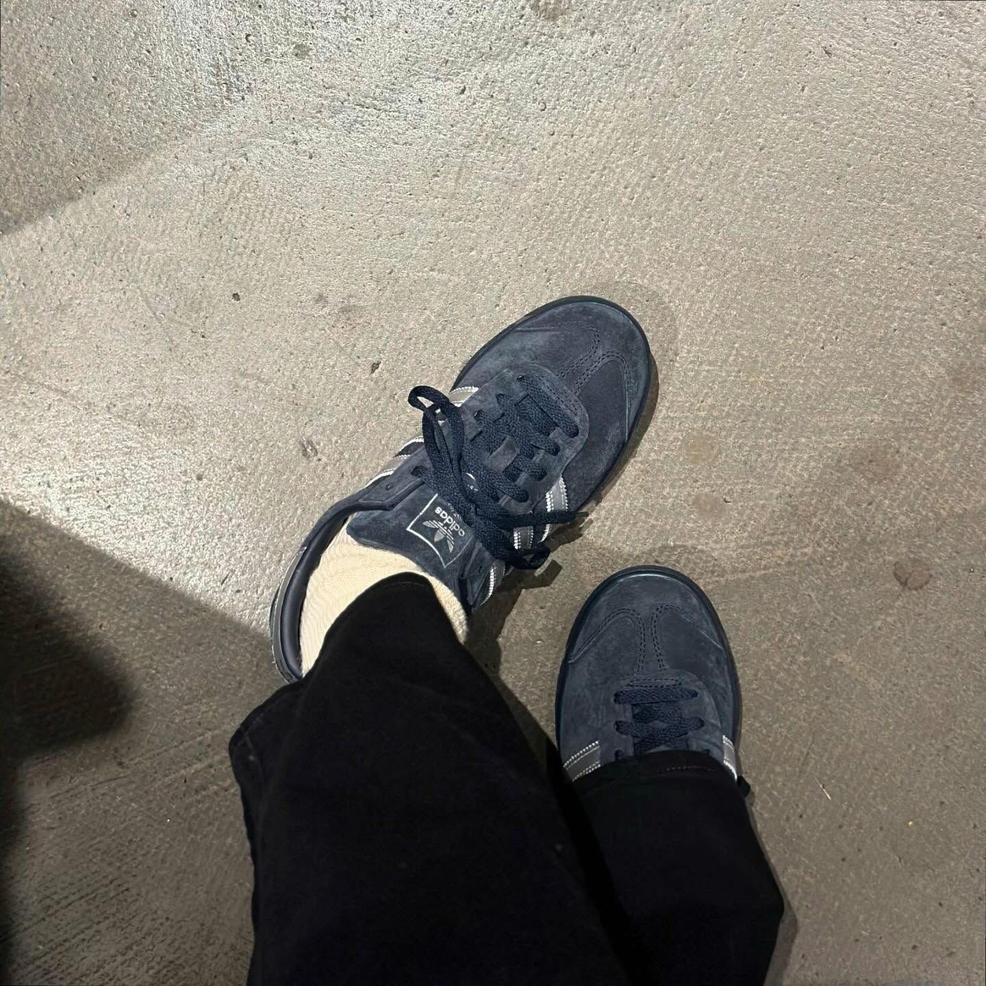 Adidas Originals Hamburg 日本限定 深藍銀 銀色 復古鞋 JP7665